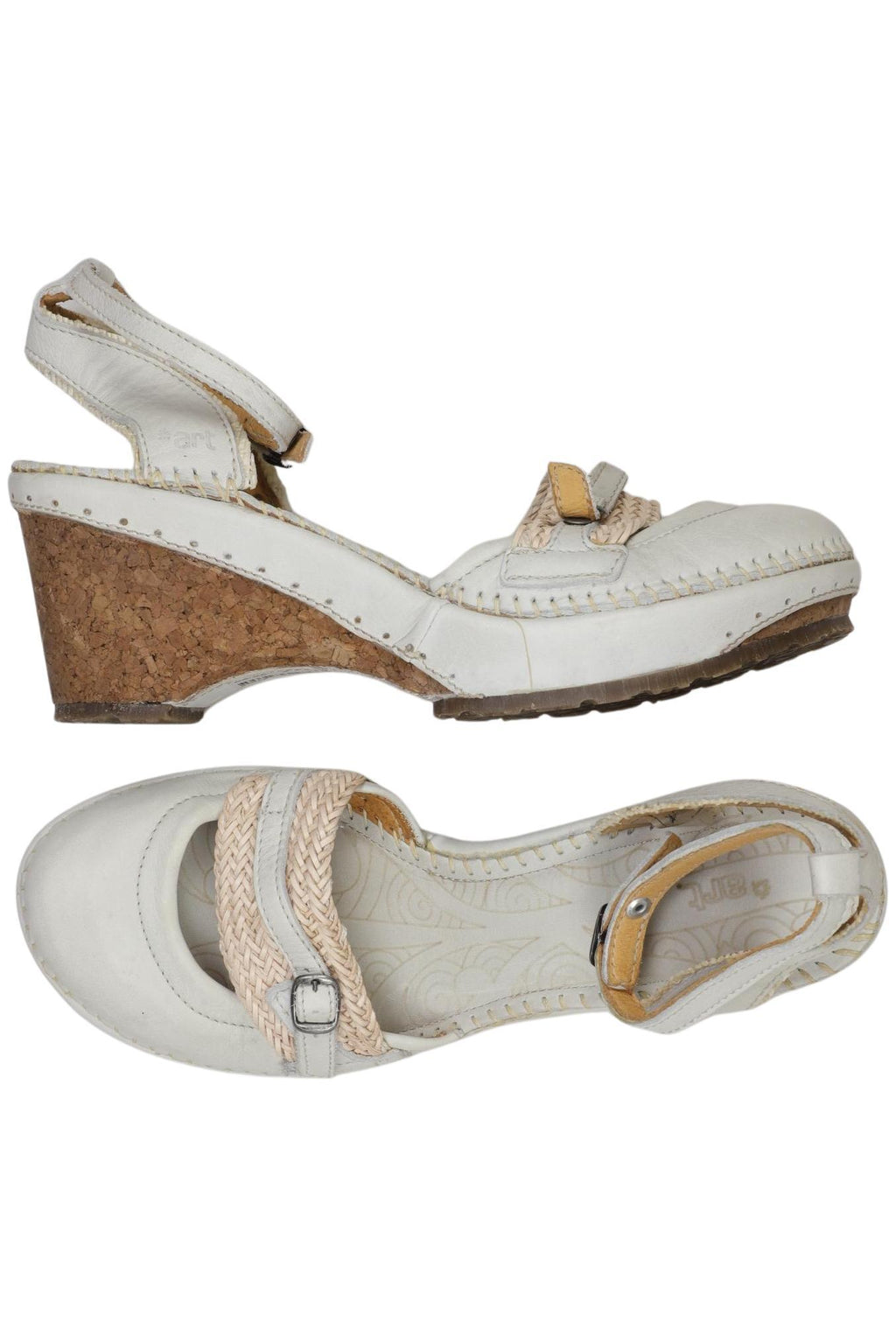 ART Women's Sandals White EU 41 Leather 3