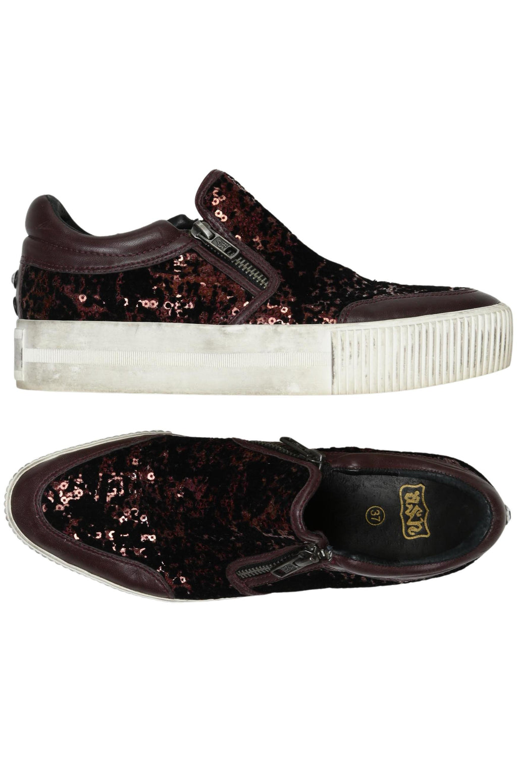 Ash Damen Sneaker Bordeaux EU 37 2