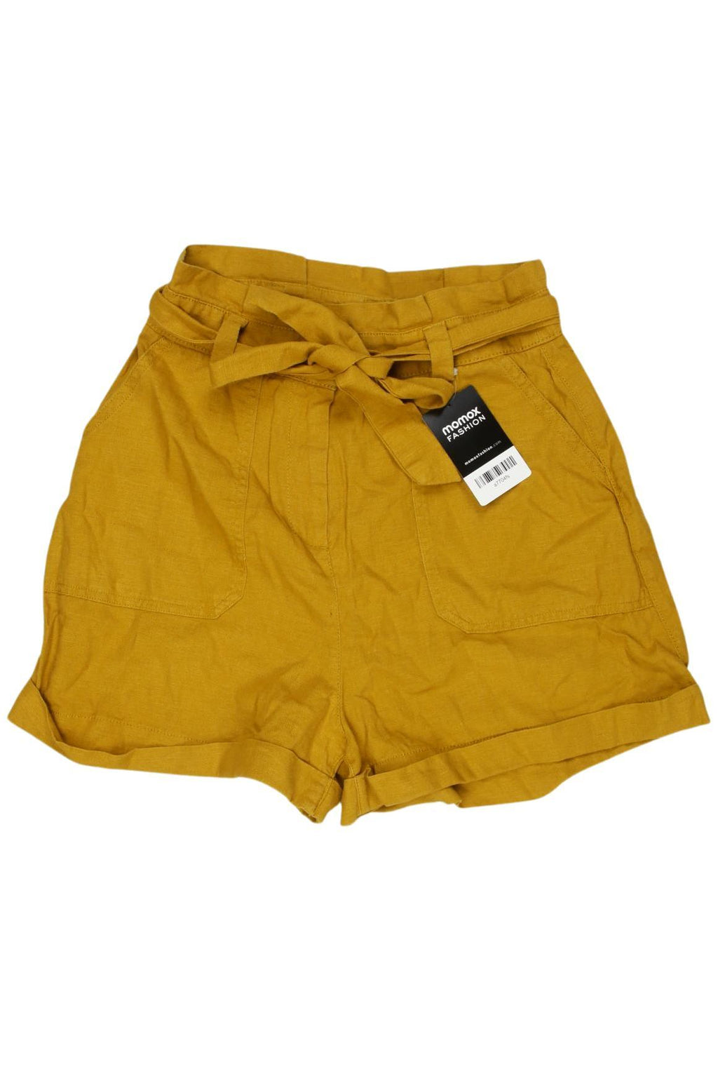 ASOS Women Shorts Yellow EU 36 Linen 4