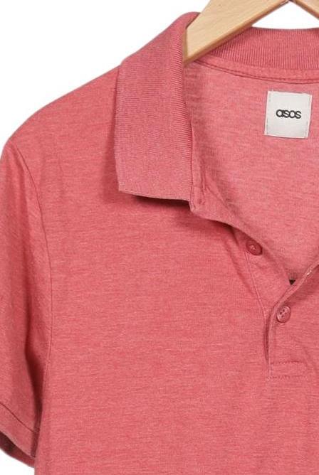 Asos Men Polo Shirt Pink XXS 3