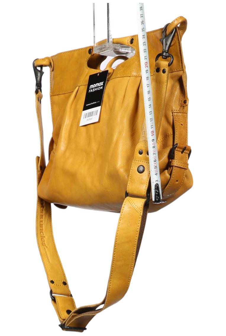 Aunts & Uncles Handbag Yellow Leather 3