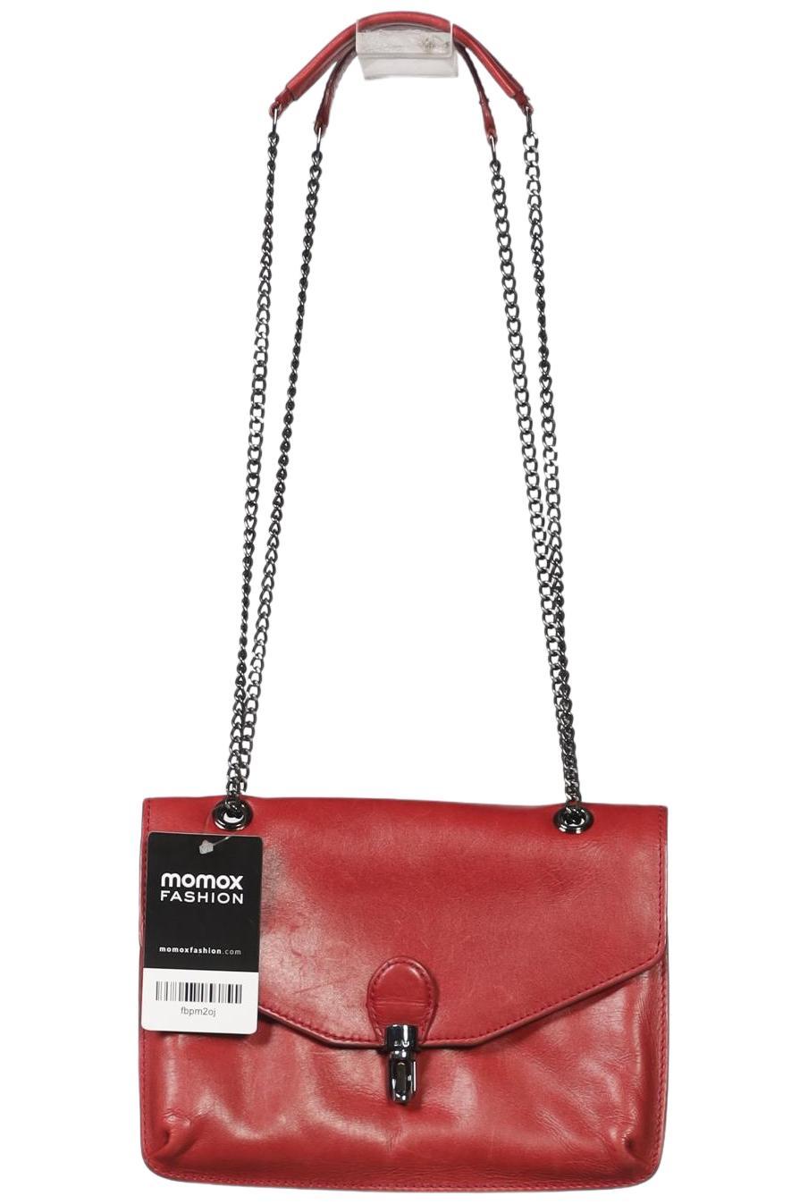 Aunts & Uncles Small Leather Handbag Red 2