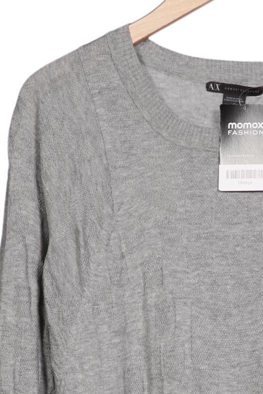 AX Armani Exchange Damen Pullover, Grau, Gr. L 4