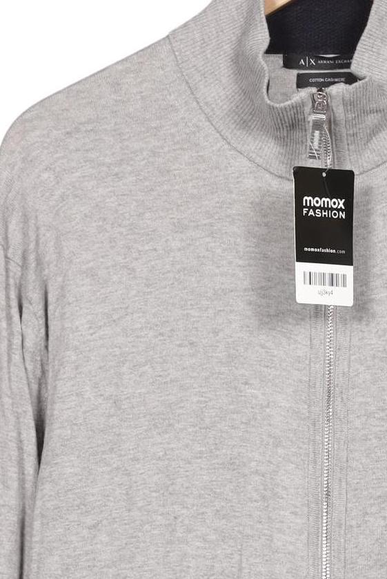 AX Armani Exchange Men's Cardigan Gray Medium 4