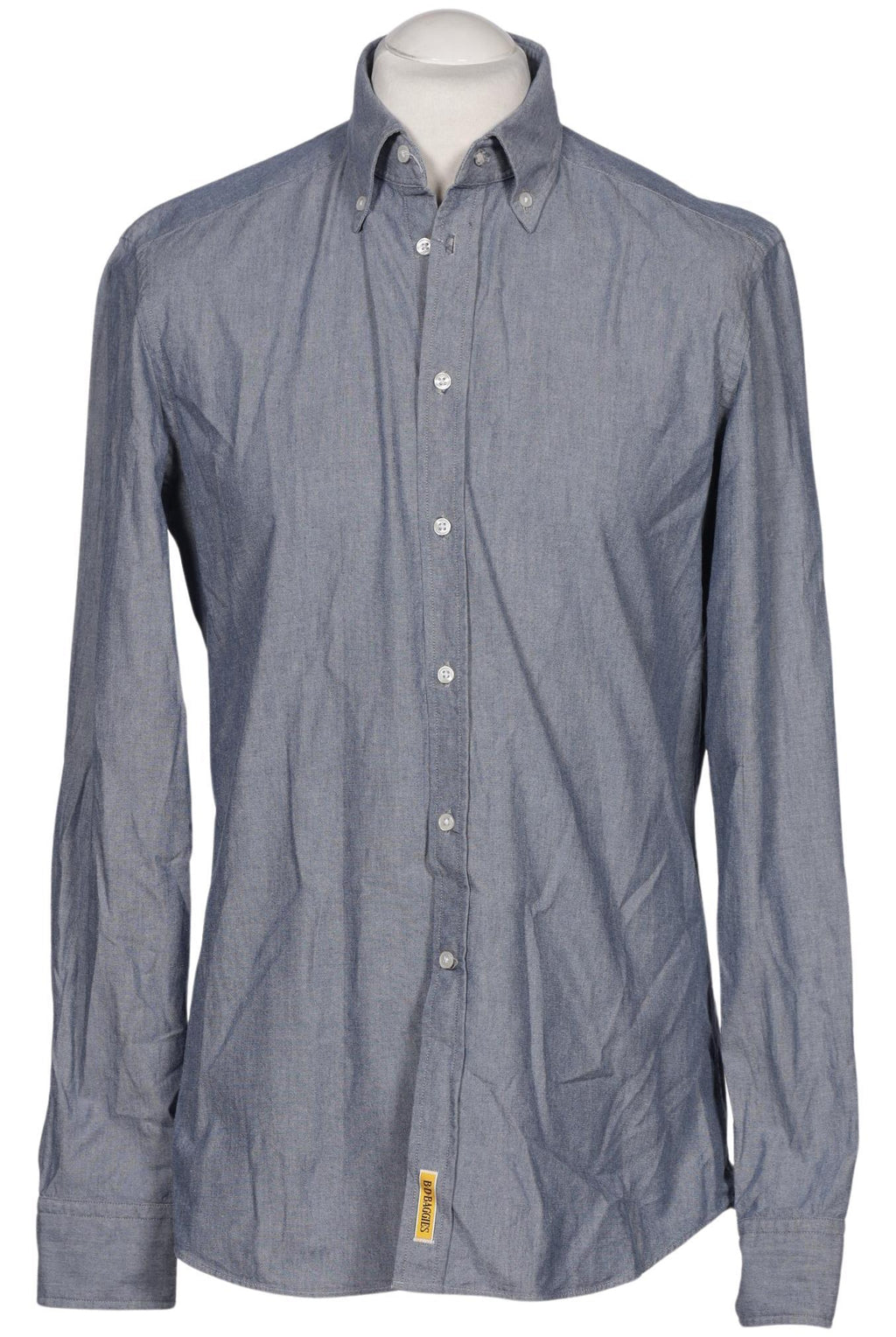 B.D.Baggies Herren Hemd Blau L Baumwolle 2