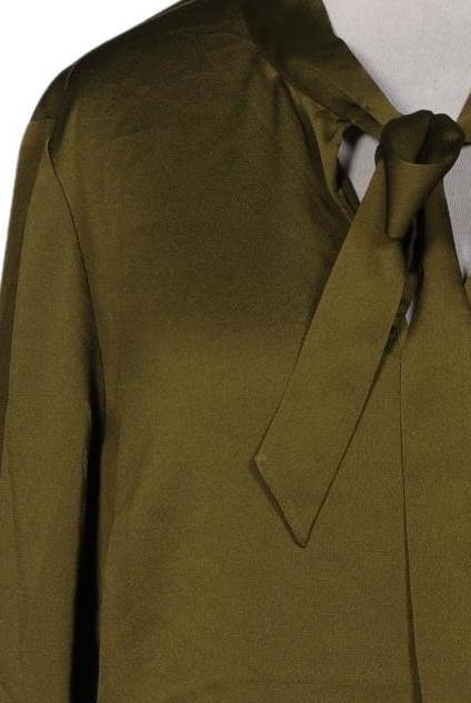 ba&sh Women's Blouse Green Size M Cotton 4
