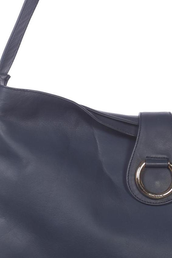Bally Women Handbag Leather Navy 7