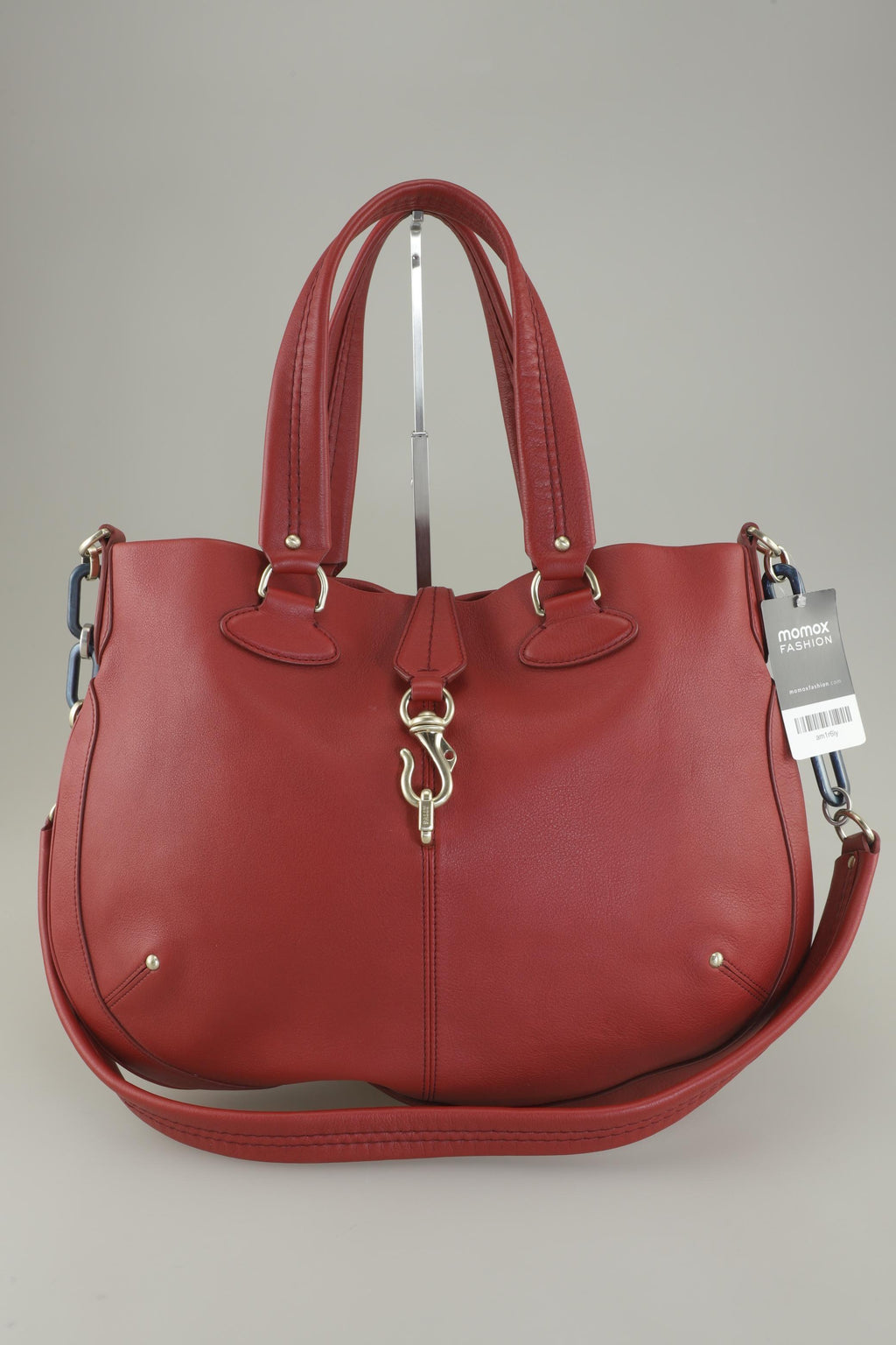 Bally Women Large Leather Handbag Red 5