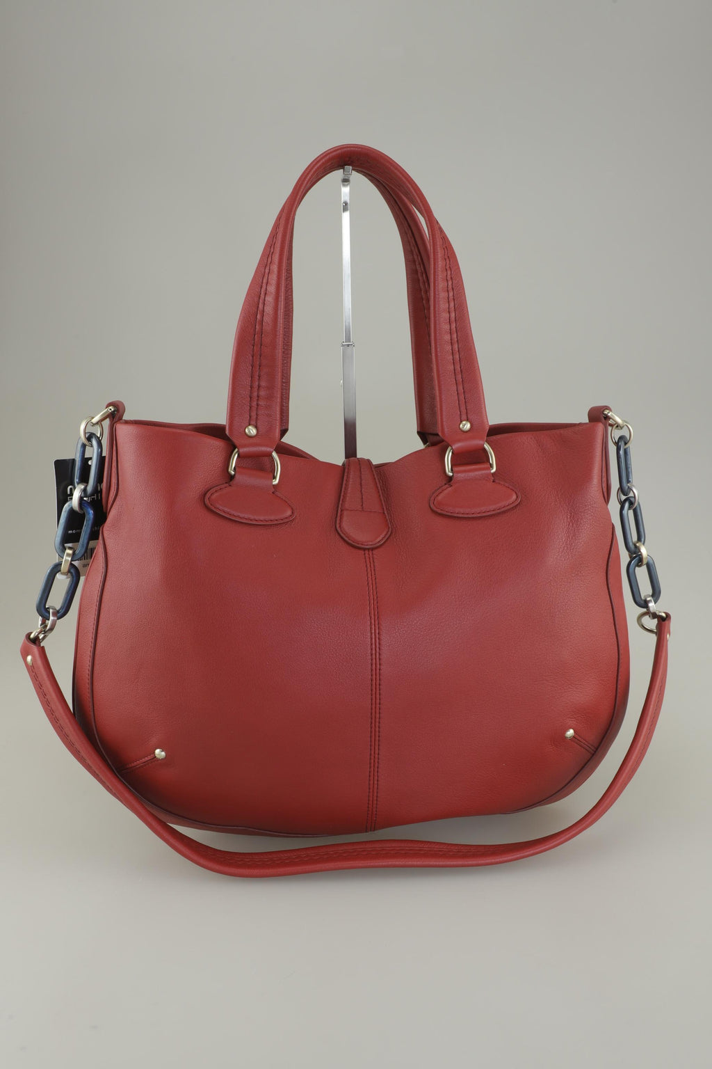 Bally Women Large Leather Handbag Red 6