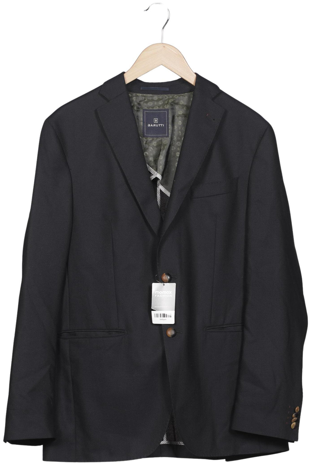 Barutti Men's Blazer Navy Size L Wool 2