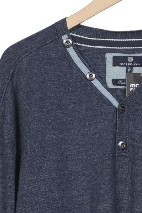 Basefield Men's Sweater Navy EU 54 Cotton 6