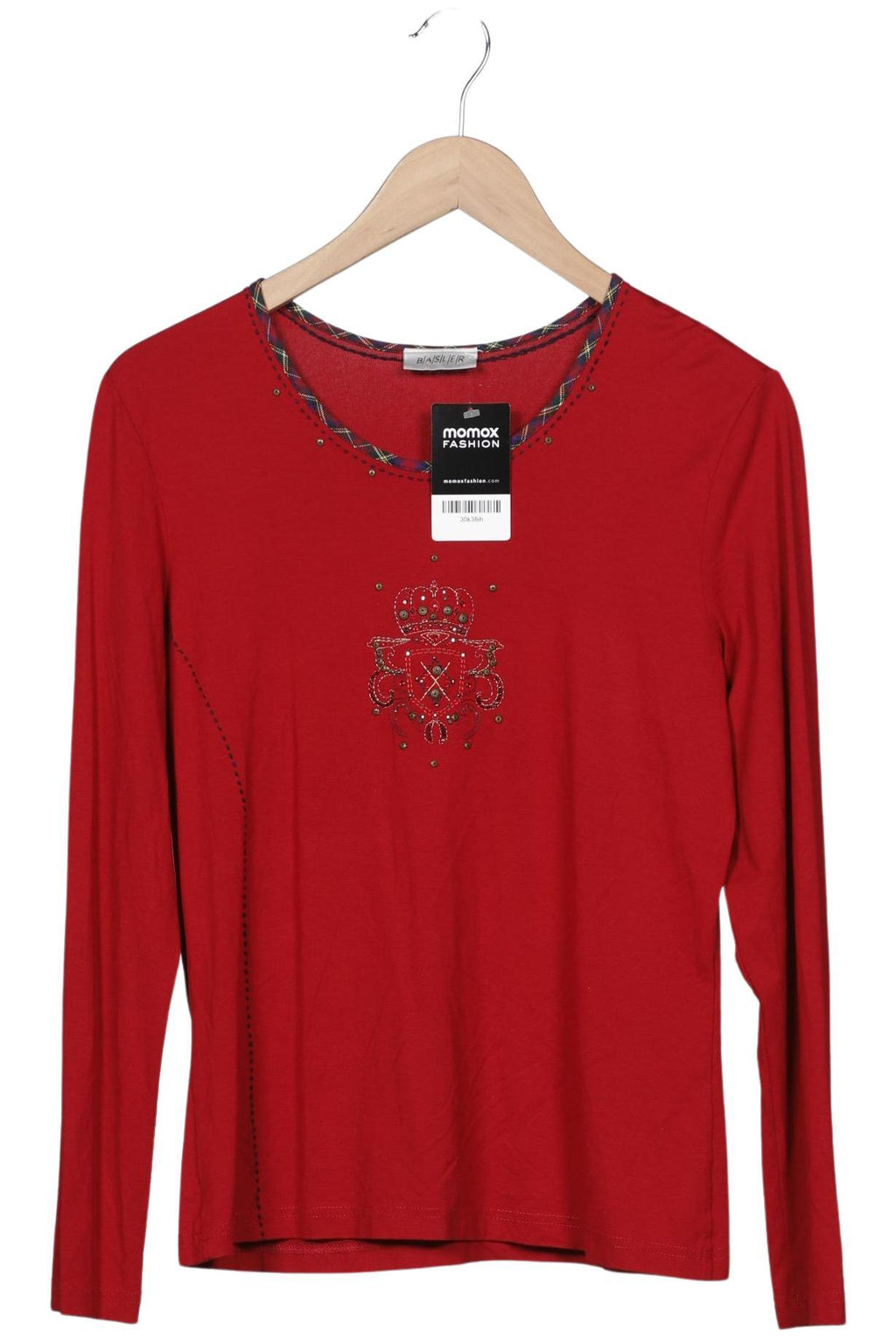 Basler Women Long Sleeve Shirt Red EU 38 2