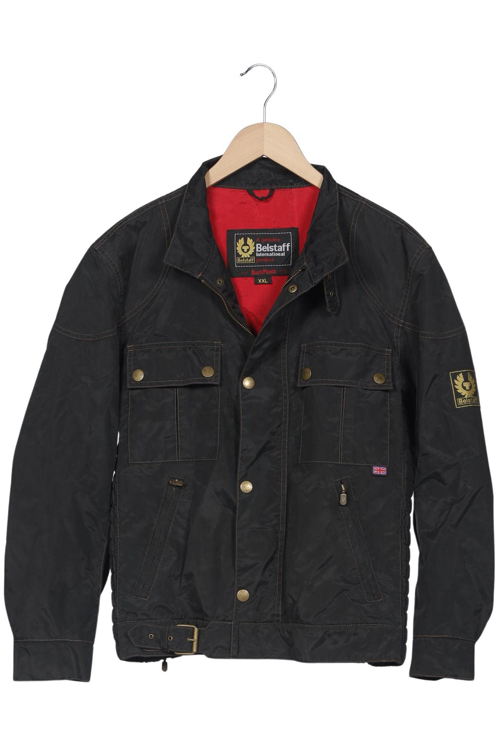 Belstaff Men Jacket Gray XXL Viscose Synthetic 4