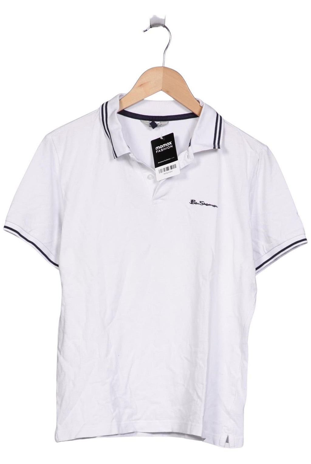 Ben Sherman Polo Shirt White S Cotton 4