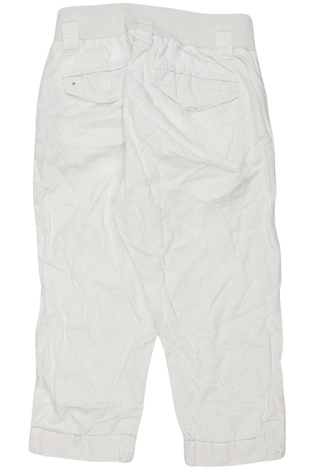 Bench. Women's Trousers Cream White EU 36 Cotton 3