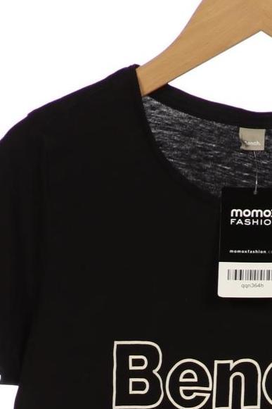 Bench. Women's T-Shirt Black EU 32 Cotton 8
