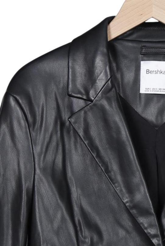 Bershka Women Jacket Black Size S 8
