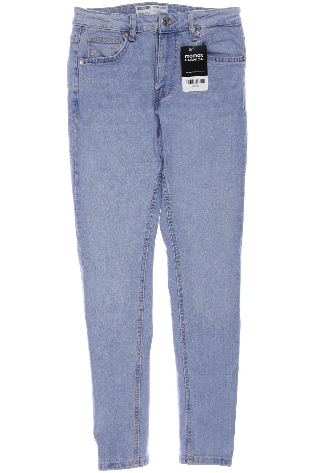 Bershka Women's Jeans Light Blue W28 2