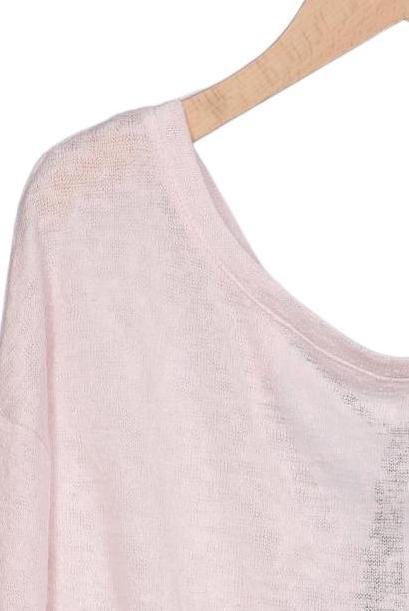 Bershka Women's Sweater Pink Size S 6