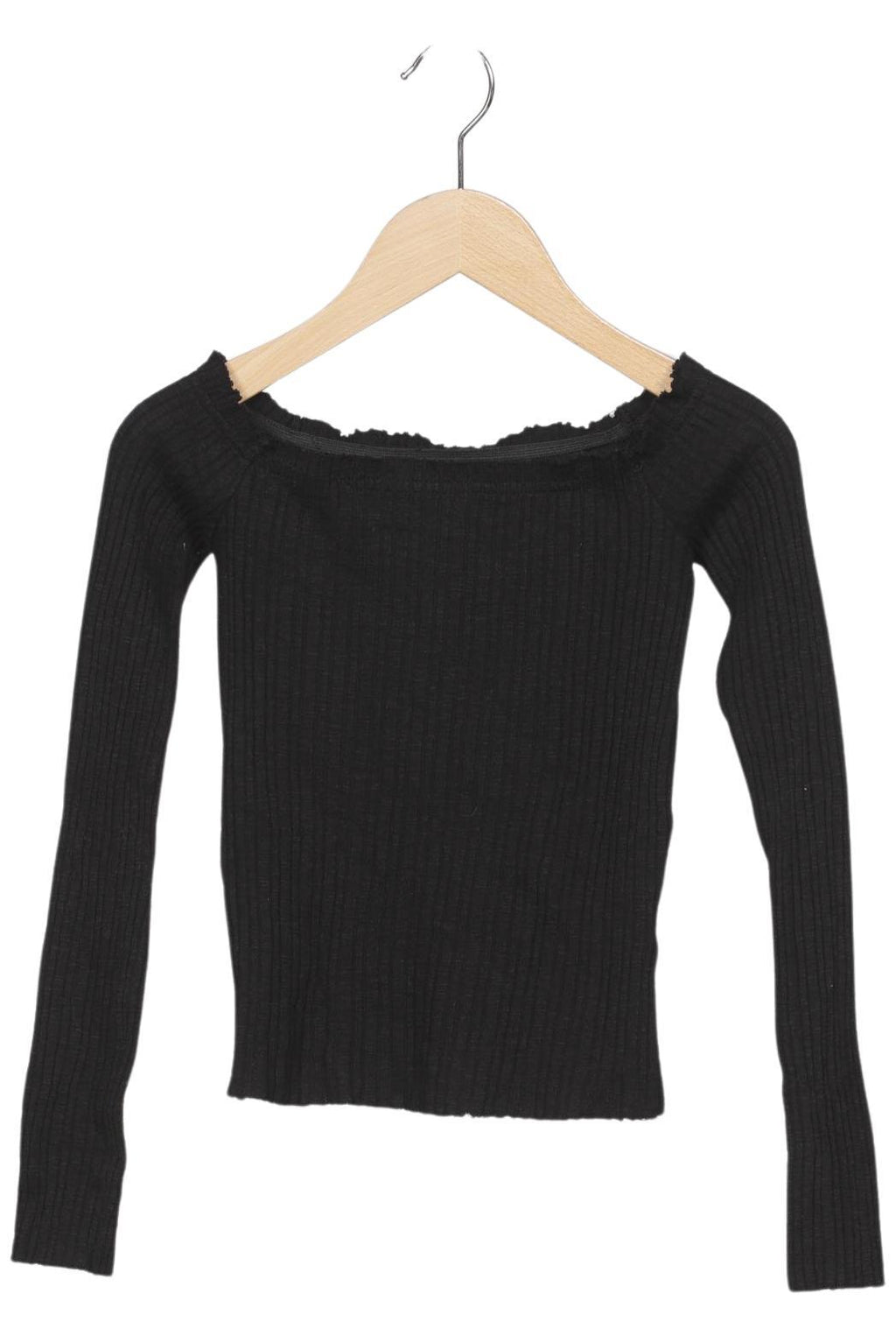 Bershka Women's Pullover Black Size XS 2