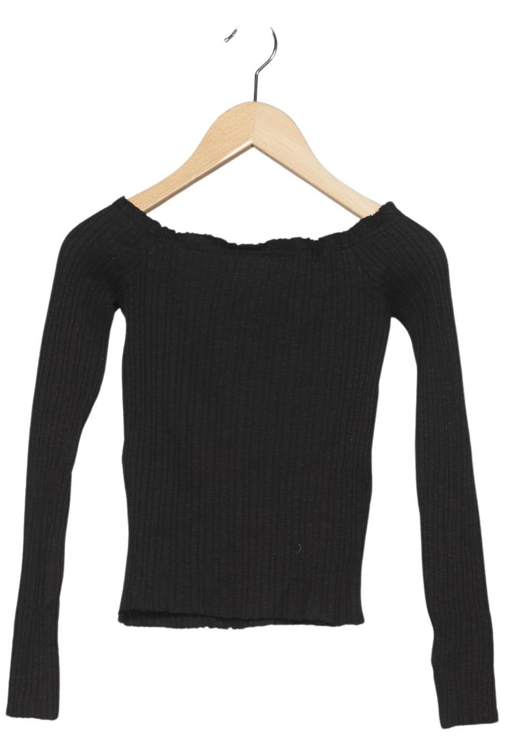 Bershka Women's Pullover Black Size XS 3