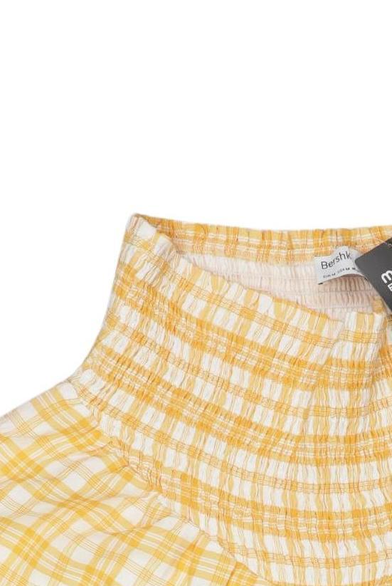 Bershka Damen Shorts Orange Gr. M 6