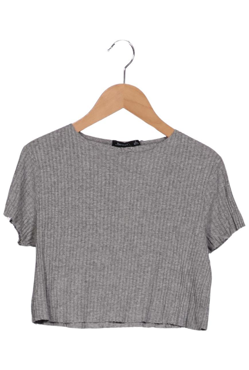 Bershka T-Shirt Gray S 10