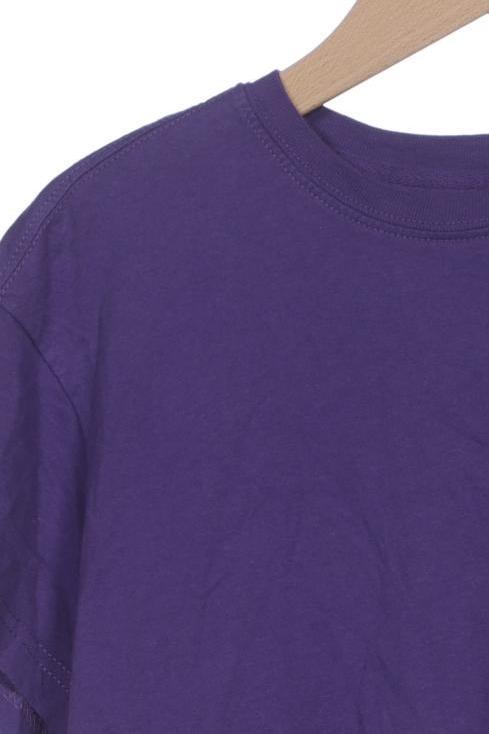 Bershka T-Shirt Purple XS Cotton 4