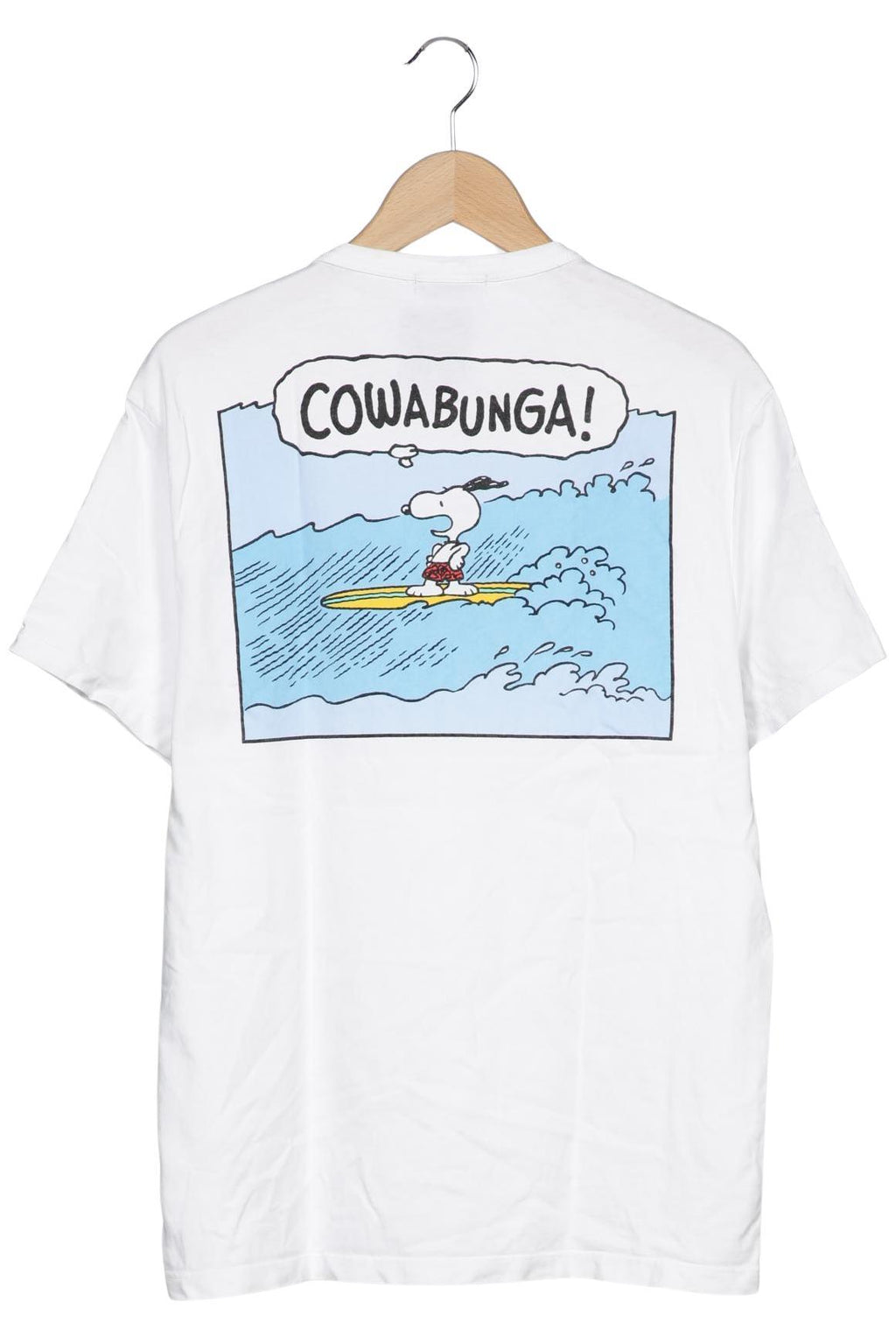 Bershka Men T-Shirt White XS 3