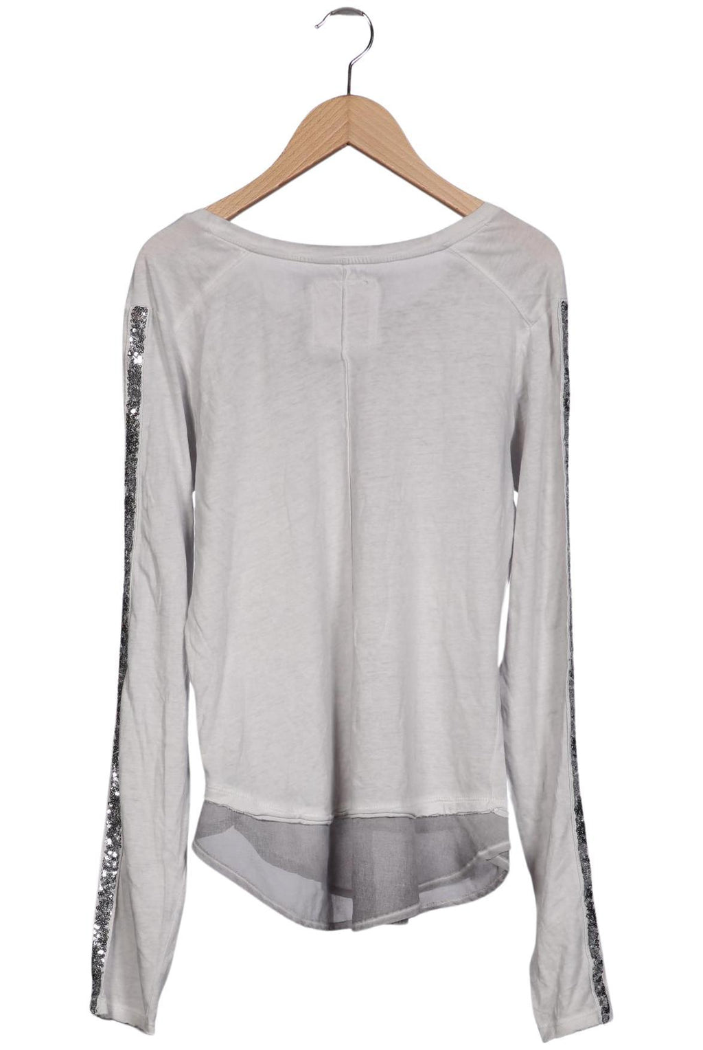 Better Rich Women Long Sleeve Shirt Gray M 9