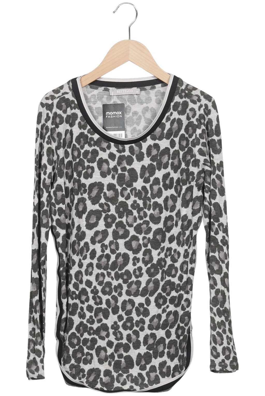 Betty & CO Women Long Sleeve Shirt Gray M 4