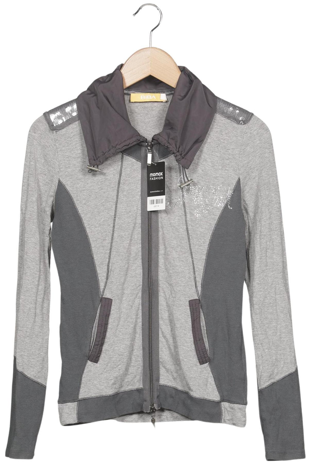 BiBA Women's Sweater Gray Size S 2