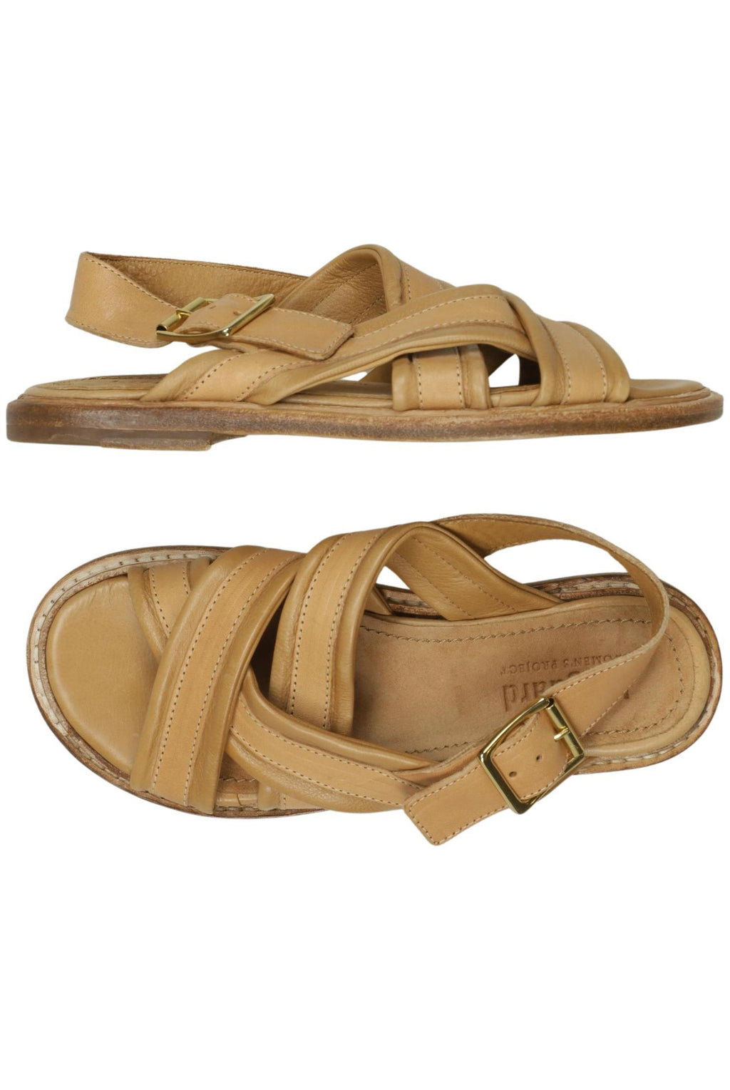 Bisgaard Women Sandals Beige EU 36 2