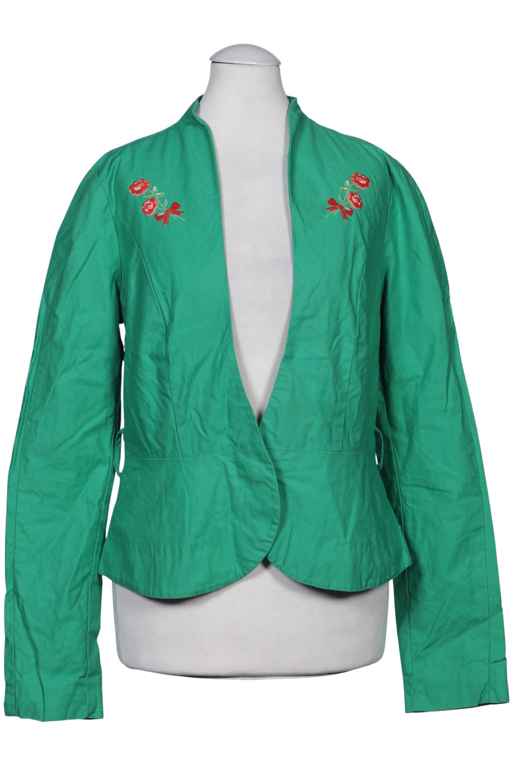 Blutsgeschwister Women's Blazer Green Size S 2