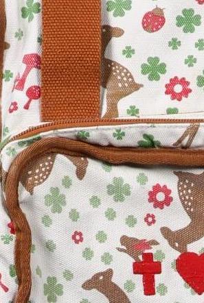 Blutsgeschwister Large Handbag Multicolor Cotton 4