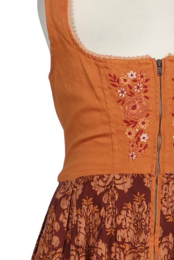 Blutsgeschwister Damen Dress Orange Size S 5