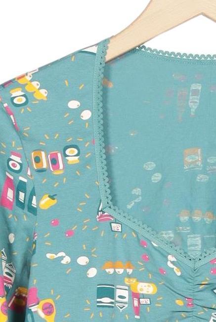 Blutsgeschwister Long Sleeve Shirt Turquoise M 6