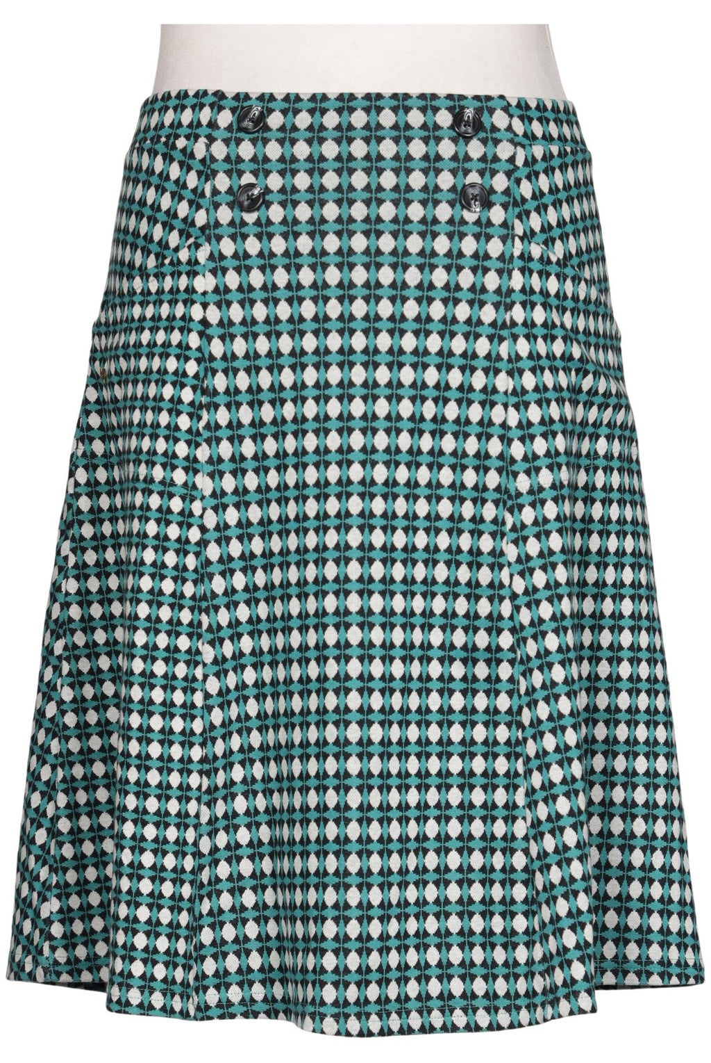 Blutsgeschwister Damen Rock Multicolor L 8