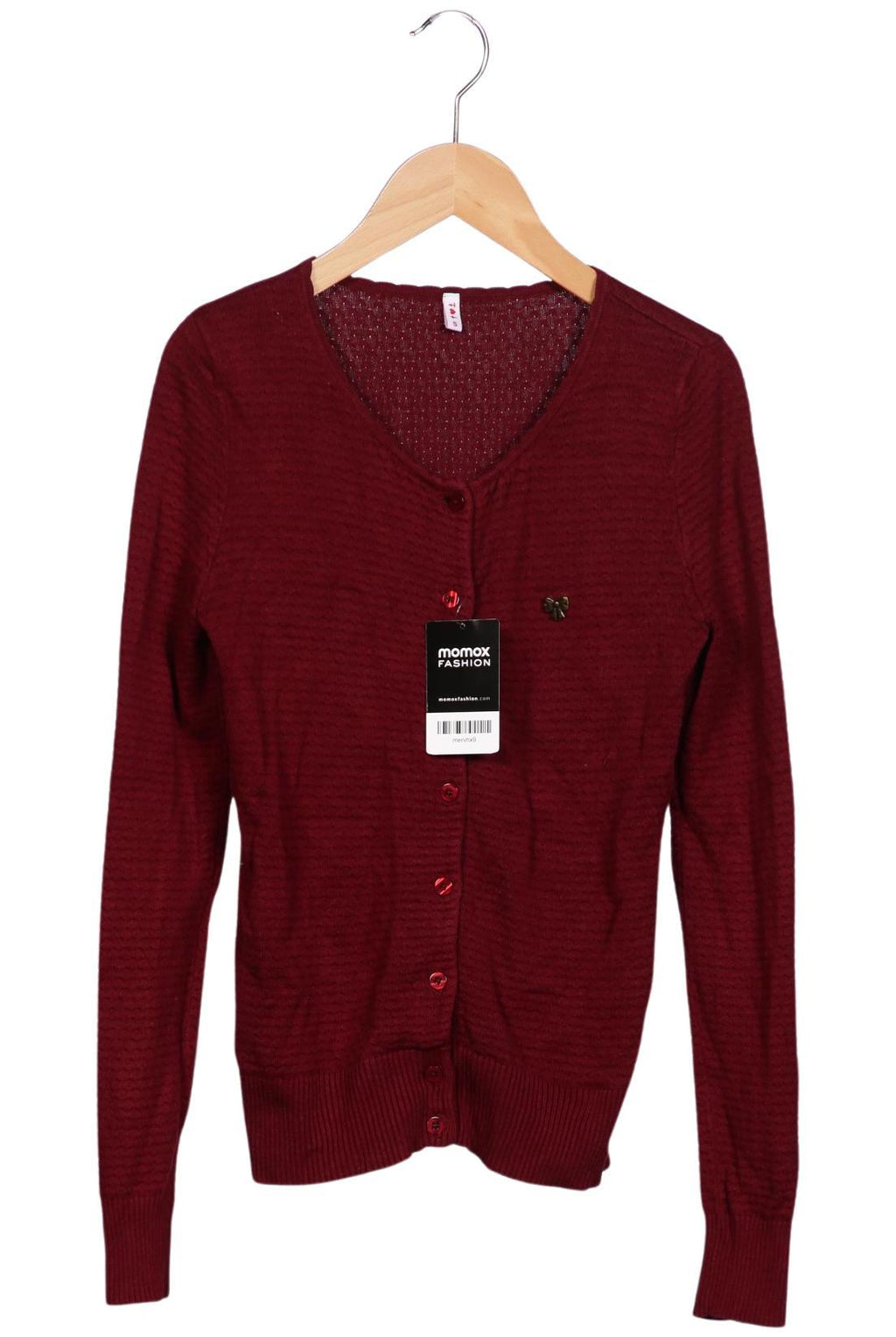 Blutsgeschwister Cardigan Bordeaux S 3