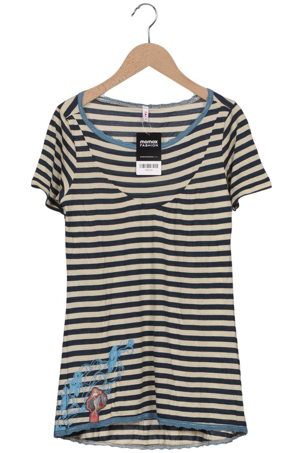 Blutsgeschwister T-Shirt Navy Blue Size S Modal 3