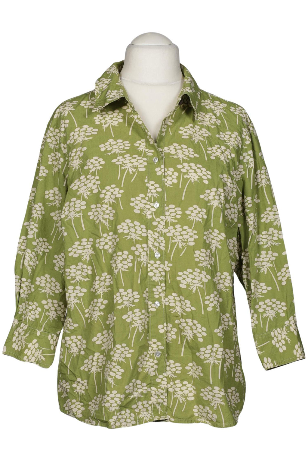 Boden Women's Blouse Green EU 48 Cotton 2