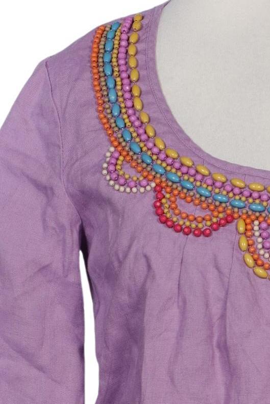 Boden Women's Blouse Purple EU 32 Linen 4