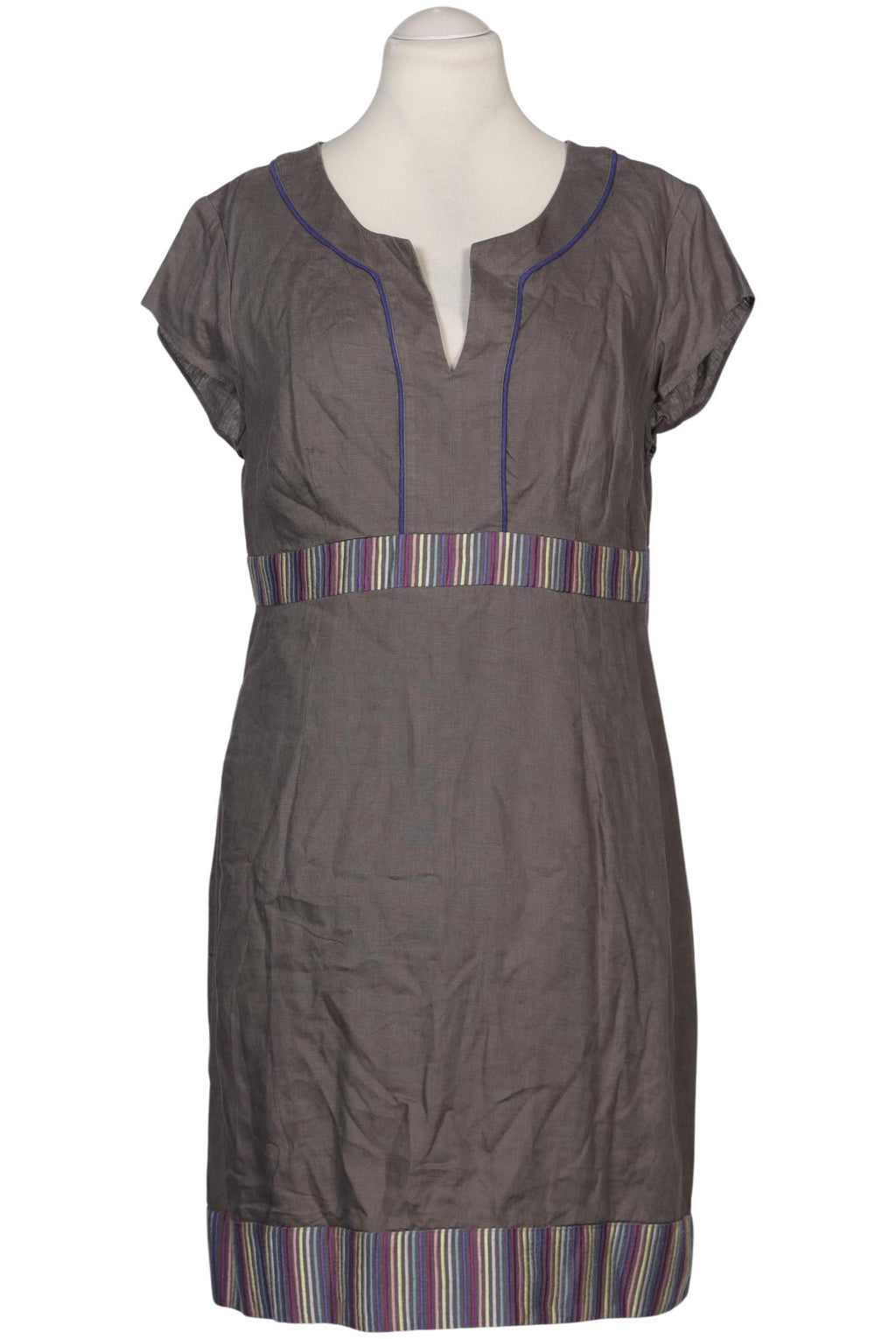 Boden Damen Linen Dress Gray EU 44 4