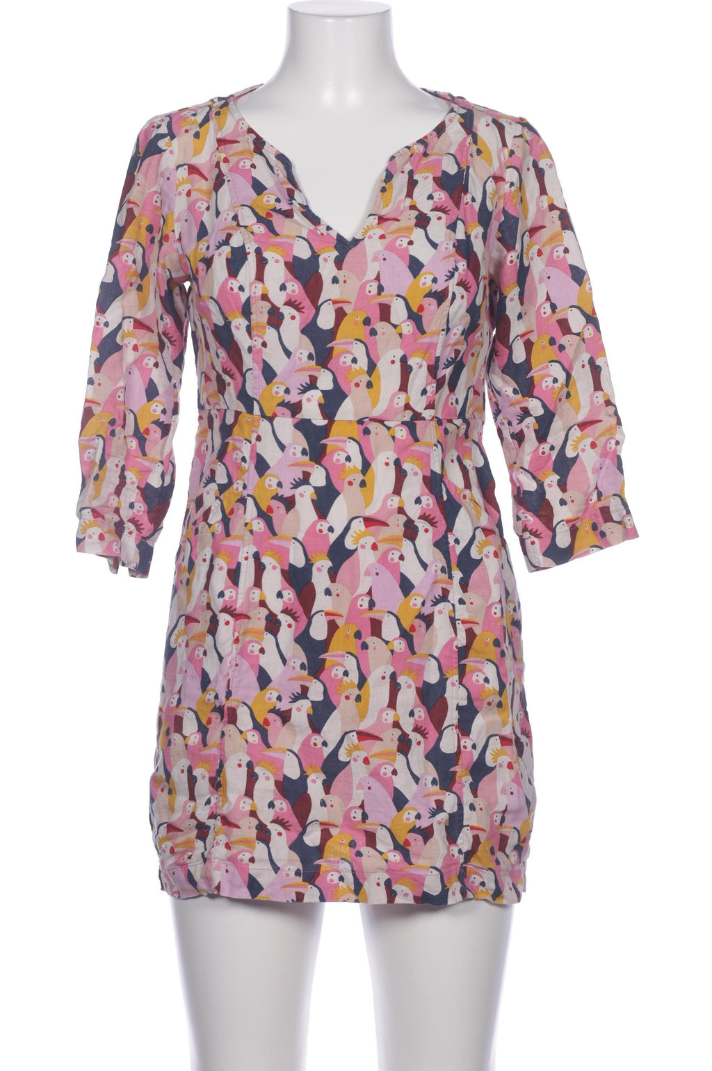 Boden Women Dress Pink EU 36 Linen 9