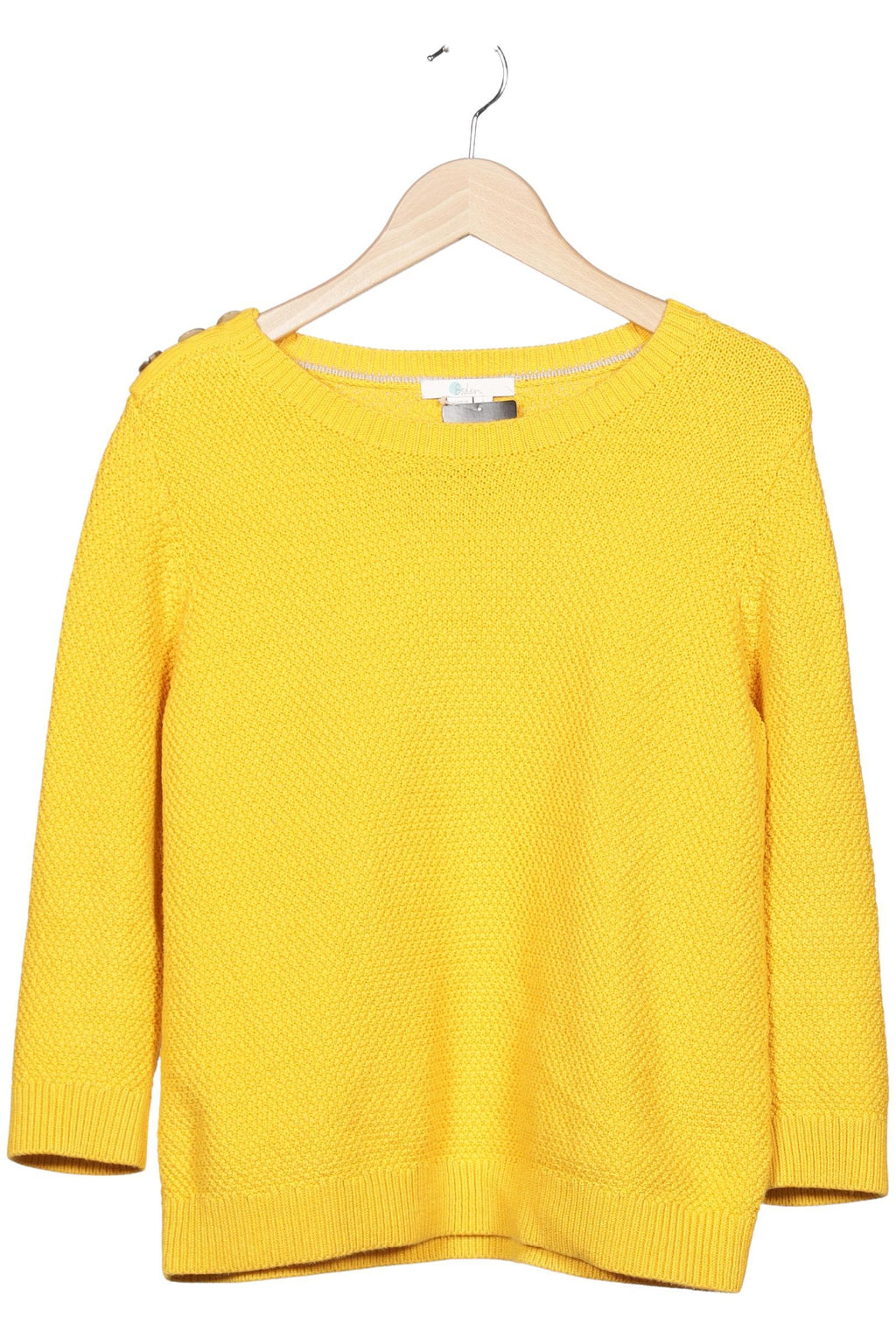 Boden Women's Sweater Yellow M Cotton 2