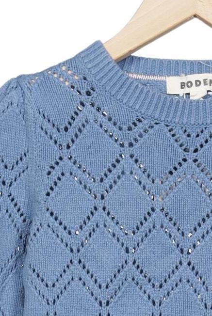 Boden Damen Pullover Hellblau XS 4