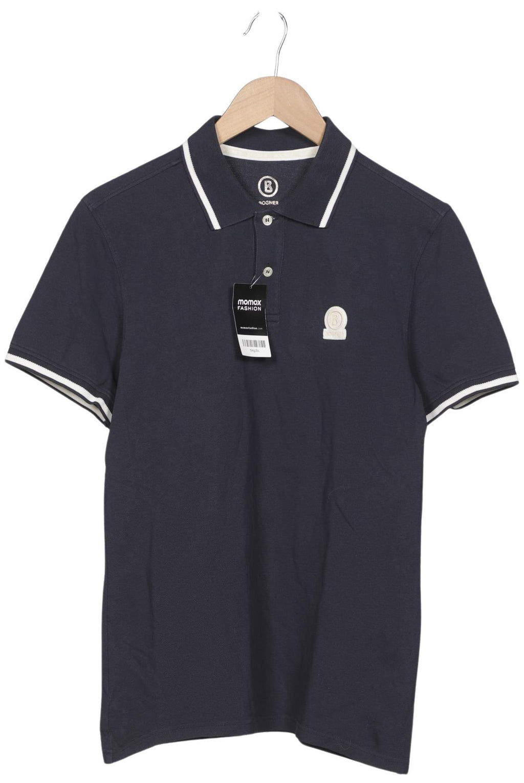 Bogner Polo Shirt Men Navy Blue Size S Cotton 2