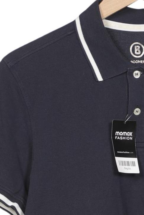 Bogner Polo Shirt Men Navy Blue Size S Cotton 3