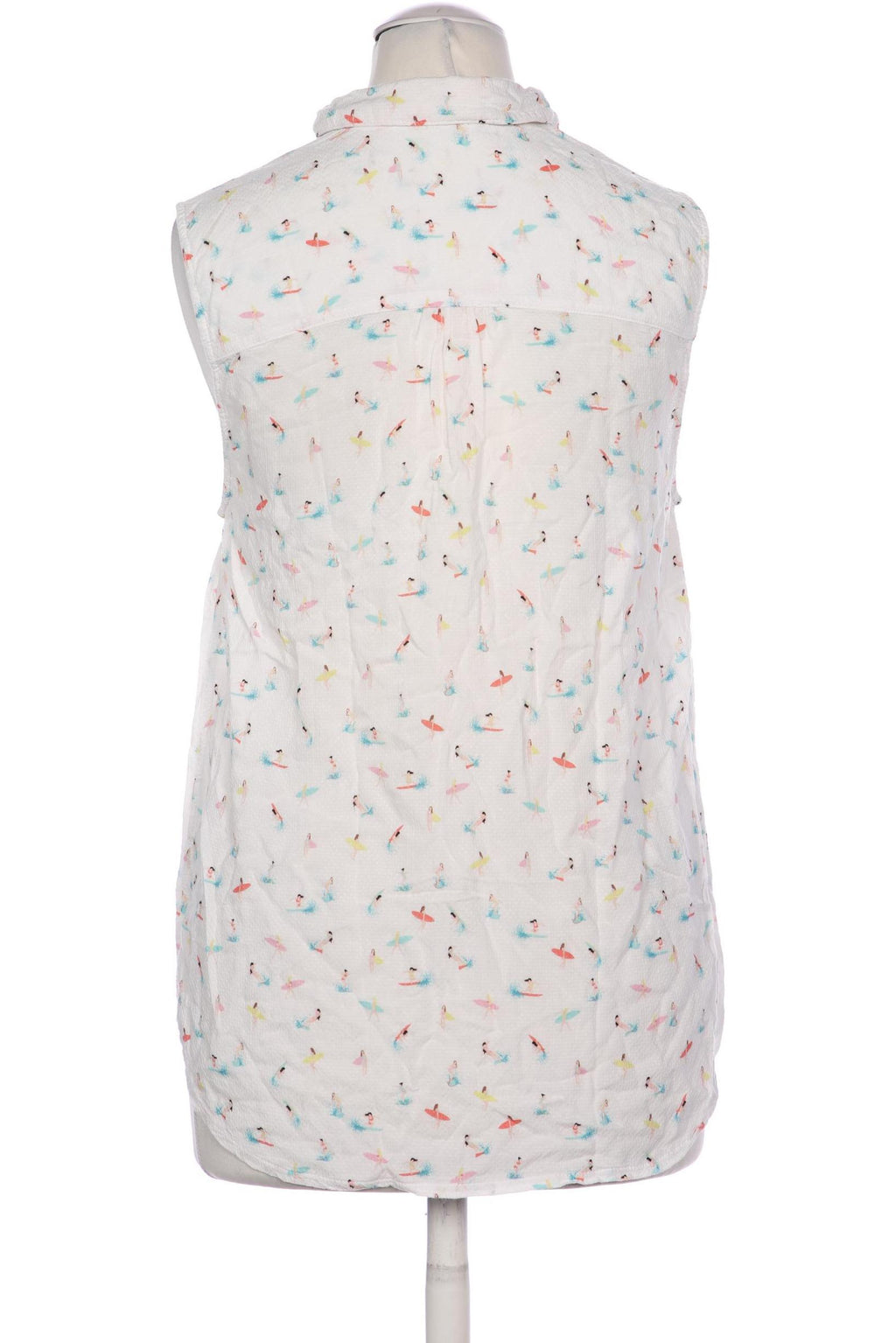 bonobo Damen Bluse, Weiß, Gr. S 5