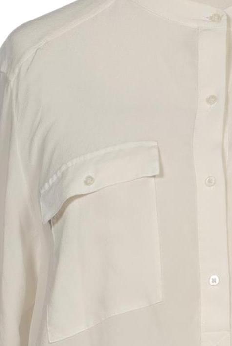 Hugo Boss Women's Blouse Cream White Size XL 5